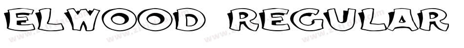 Elwood Regular字体转换